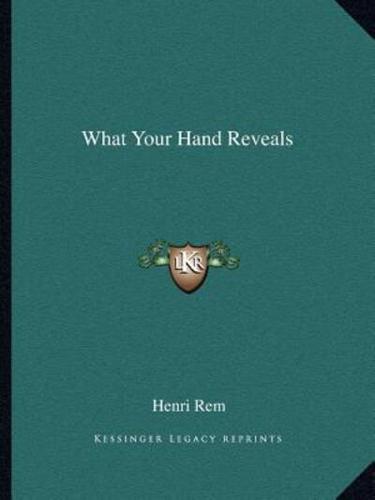 What Your Hand Reveals