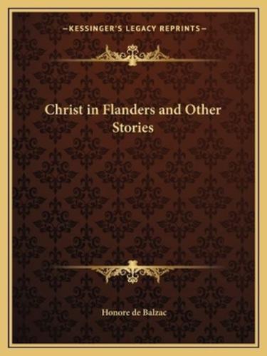 Christ in Flanders and Other Stories