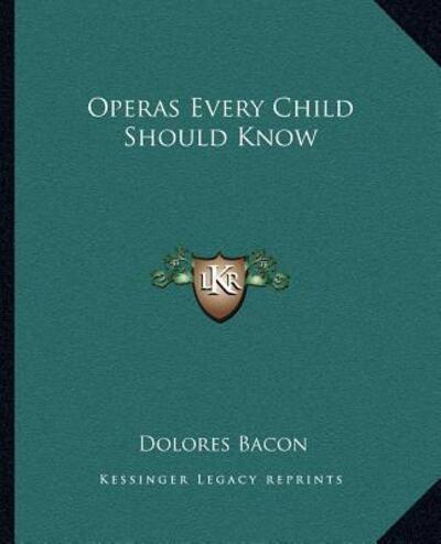 Operas Every Child Should Know