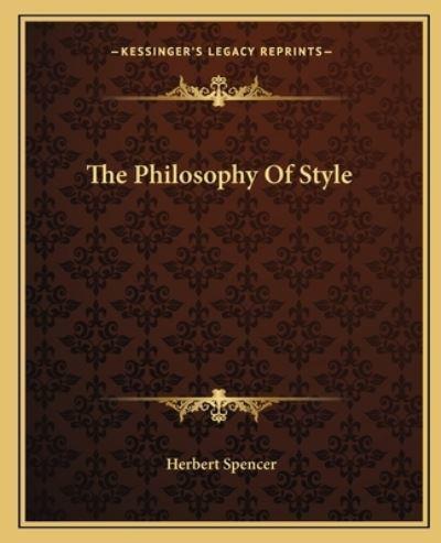 The Philosophy Of Style