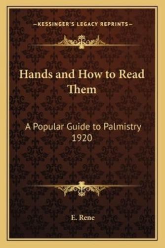 Hands and How to Read Them