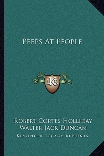 Peeps At People