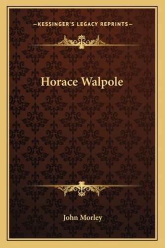 Horace Walpole