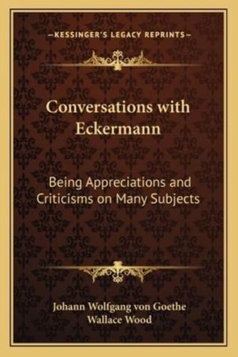 Conversations With Eckermann