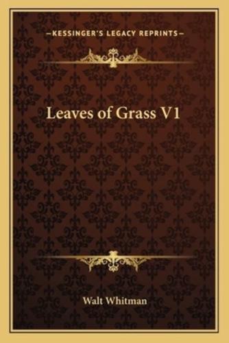 Leaves of Grass V1