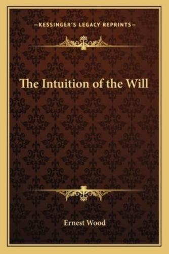 The Intuition of the Will