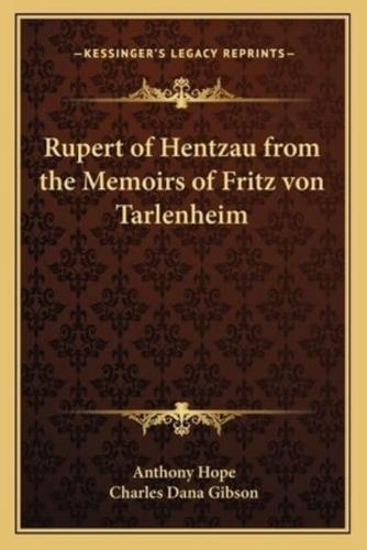Rupert of Hentzau from the Memoirs of Fritz Von Tarlenheim