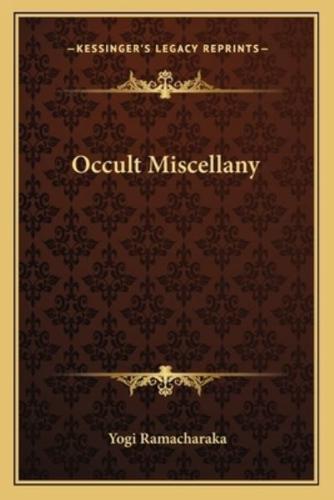 Occult Miscellany