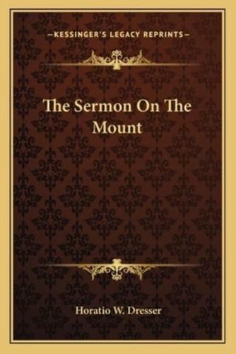 The Sermon On The Mount