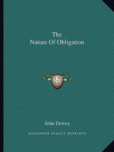 The Nature Of Obligation