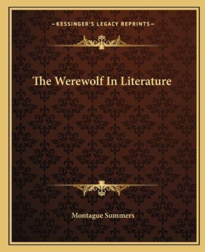 The Werewolf In Literature