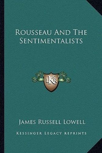 Rousseau And The Sentimentalists