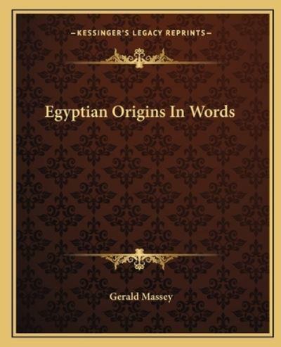 Egyptian Origins In Words