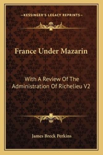 France Under Mazarin