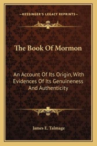 The Book Of Mormon