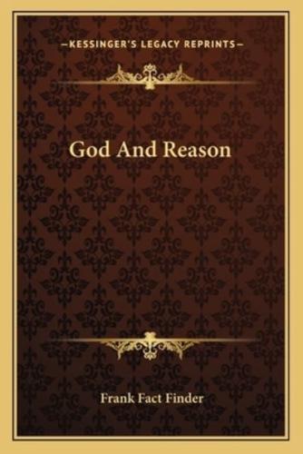 God And Reason