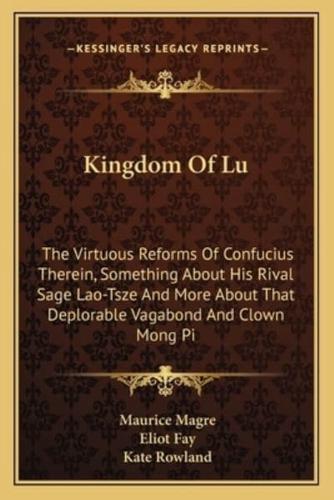 Kingdom Of Lu
