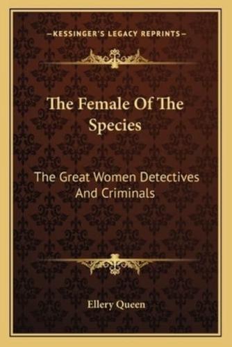 The Female Of The Species