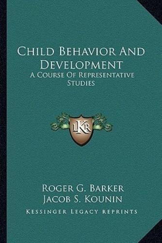 Child Behavior And Development