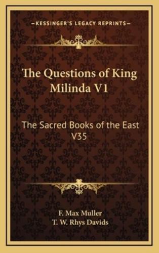 The Questions of King Milinda V1