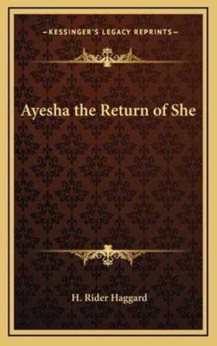 Ayesha the Return of She