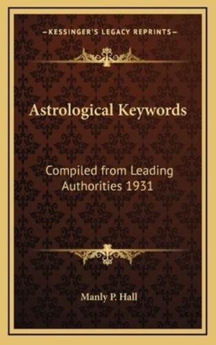 Astrological Keywords