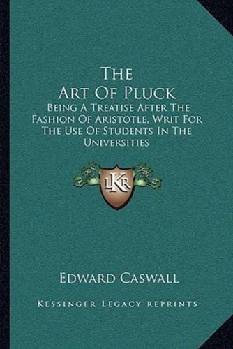 The Art Of Pluck