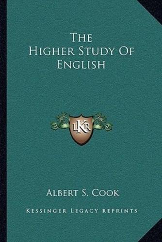 The Higher Study Of English