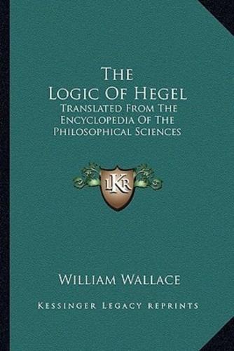 The Logic Of Hegel