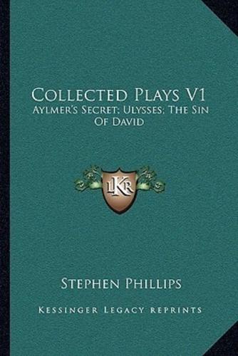 Collected Plays V1
