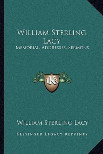 William Sterling Lacy