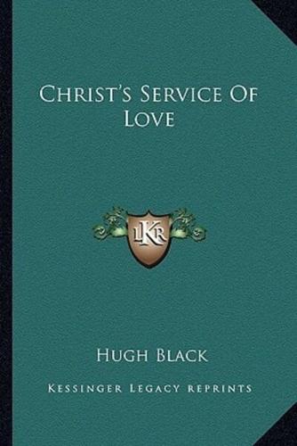 Christ's Service of Love