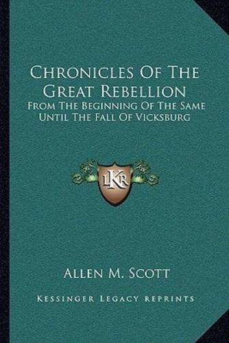 Chronicles Of The Great Rebellion