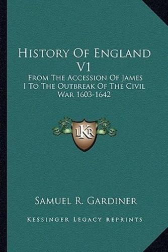 History Of England V1