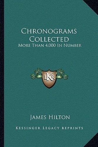 Chronograms Collected