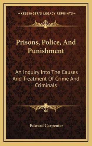 Prisons, Police, and Punishment