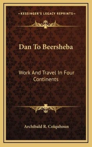 Dan to Beersheba