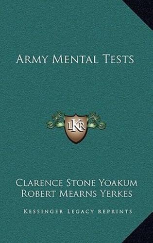 Army Mental Tests