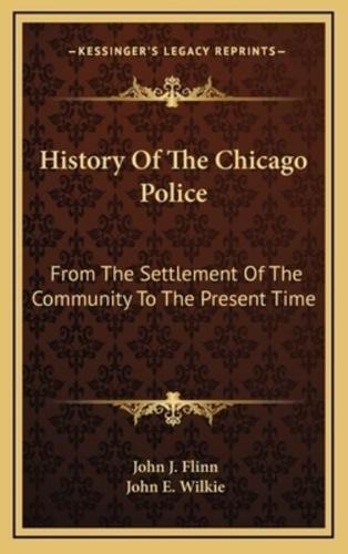 History Of The Chicago Police