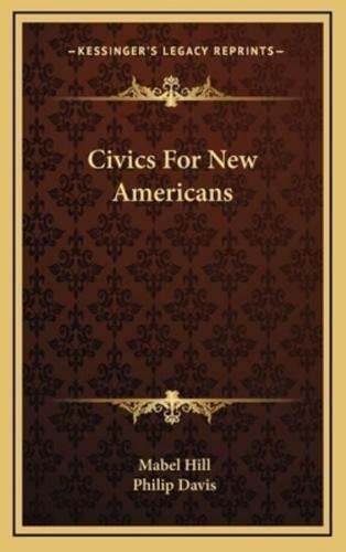 Civics for New Americans