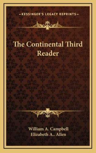 The Continental Third Reader