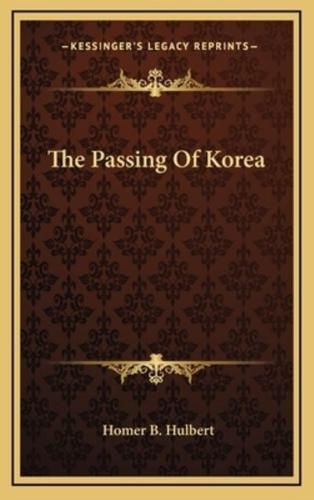 The Passing Of Korea