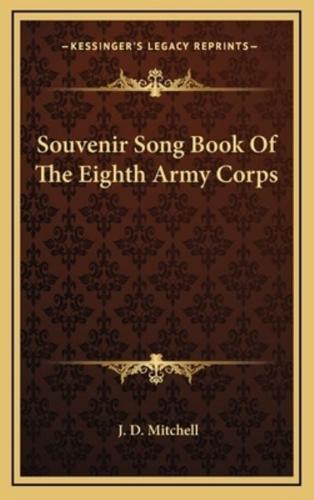 Souvenir Song Book of the Eighth Army Corps