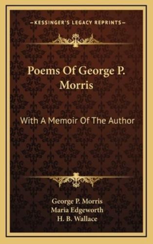Poems of George P. Morris