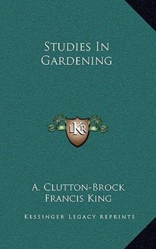 Studies in Gardening