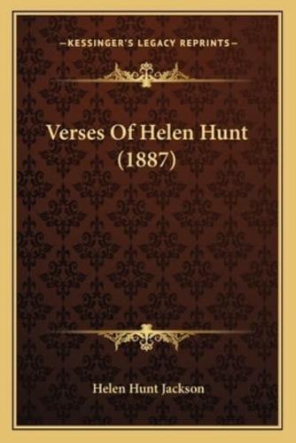 Verses Of Helen Hunt (1887)