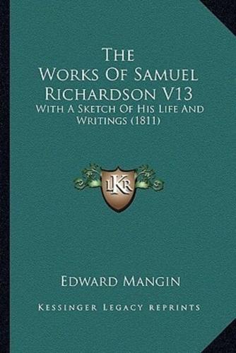 The Works Of Samuel Richardson V13