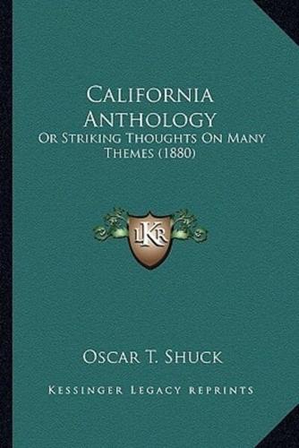 California Anthology