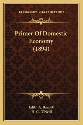 Primer of Domestic Economy (1894)