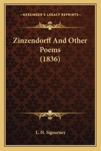 Zinzendorff And Other Poems (1836)